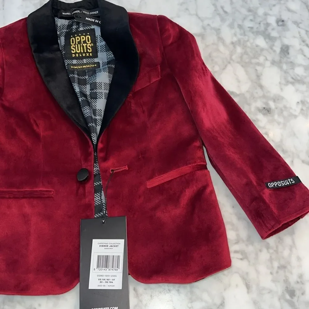 NWT CHRISTMAS COLLECTION DINNER JACKET 4Y
